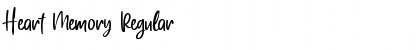 Download Heart Memory Font Download Heart Memory Font
