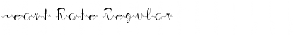 Download Heart Rate Font Download Heart Rate Font