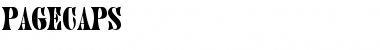 Download PageCaps Font