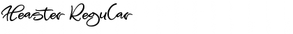 Download Heaster Font Download Heaster Font