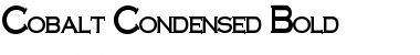 Download Cobalt Condensed Font