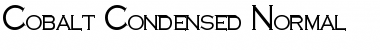 Download Cobalt Condensed Font