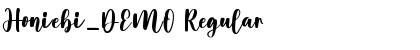 Download Honiebi_DEMO Regular Font