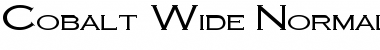 Download Cobalt Wide Font