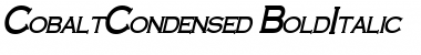 Download CobaltCondensed Font