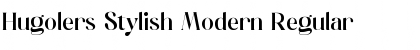 Download Hugolers Stylish Modern Regular Font