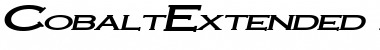 Download CobaltExtended Font