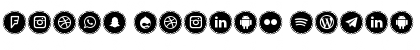 Download Icons Social Media 3 Font