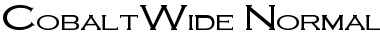 Download CobaltWide Font
