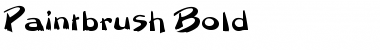 Download Paintbrush Font