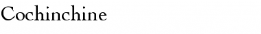 Download Cochinchine Font