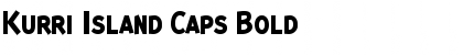 Download Kurri Island Caps Bold Font