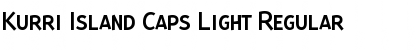 Download Kurri Island Caps Light Regular Font