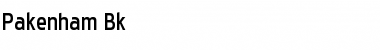 Download Pakenham Bk Font