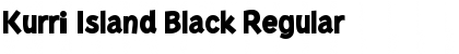 Download Kurri Island Black Regular Font