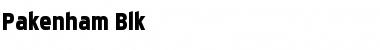 Download Pakenham Blk Font