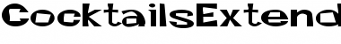 Download CocktailsExtended Font