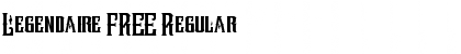 Download Legendaire FREE Font