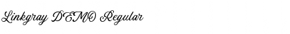 Download Linkgray DEMO Regular Font Title Preview