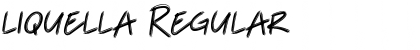 Download liquella Regular Font Title Preview