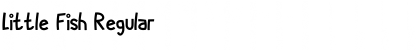 Download Little Fish Regular Font Title Preview