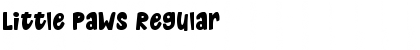 Download Little Paws Regular Font Title Preview