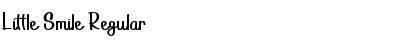 Download Little Smile Regular Font Title Preview