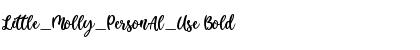 Download Little_Molly_Personal_Use Bold Font Title Preview