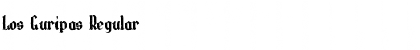 Download Los Guripas Regular Font Title Preview