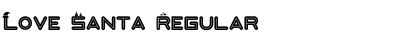 Download Love Santa Regular Font Title Preview