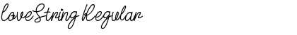 Download Love String Regular Font Title Preview