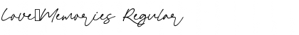 Download Love_Memories Regular Font Title Preview