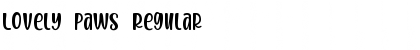 Download Lovely Paws Regular Font Title Preview Download Lovely Paws Regular Font Title Preview