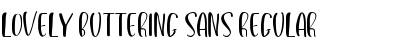 Download Lovely Buttering Sans Regular Font Title Preview