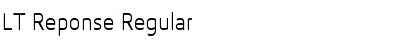 Download LT Reponse Regular Font Title Preview