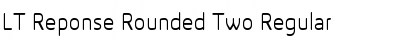 Download LT Reponse Rounded Two Regular Font Title Preview