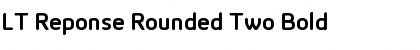 Download LT Reponse Rounded Two Bold Font Title Preview