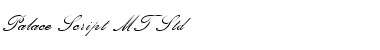 Download Palace Script MT Std Font