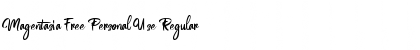 Download Magentasia Free Personal Use Font