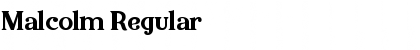 Download Malcolm Font