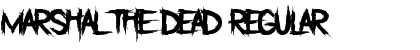 Download Marshal The Dead Regular Font