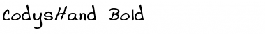 Download CodysHand Font