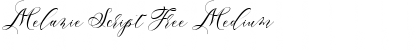 Download Melanie Script Free Font