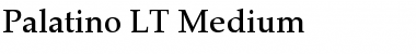 Download Palatino LT Light Font