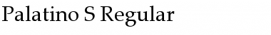Download Palatino S Font