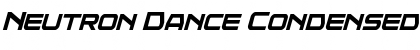 Download Neutron Dance Condensed Italic Regular Font
