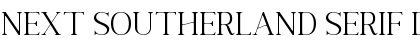 Download Next Southerland Serif DEMO Regular Font