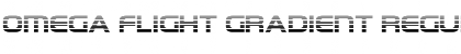 Download Omega Flight Gradient Font Download Omega Flight Gradient Font