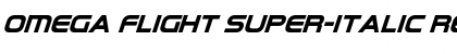Download Omega Flight Super-Italic Font Download Omega Flight Super-Italic Font