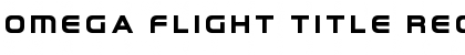 Download Omega Flight Title Font Download Omega Flight Title Font